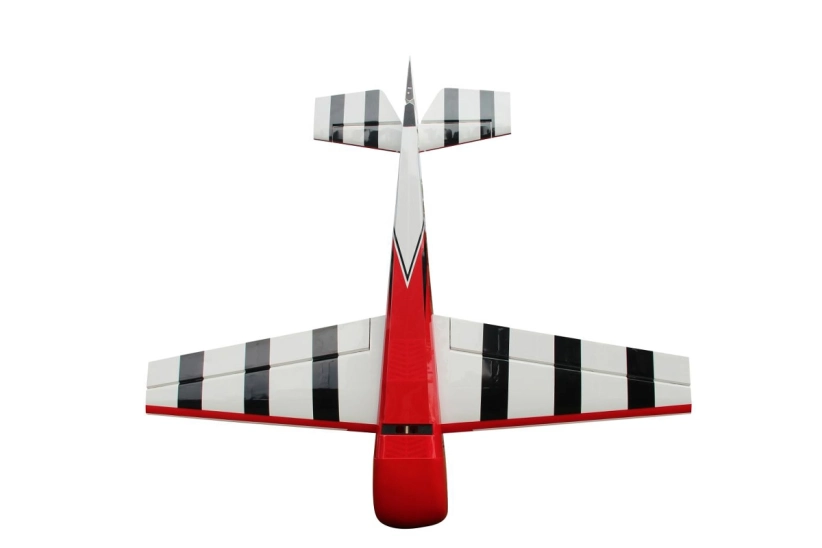 88" laser 2240mm 60cc červeno-biely - rozbalený