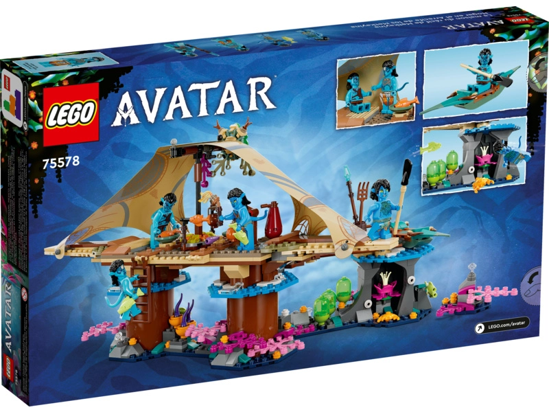LEGO Avatar - Dům kmene Metkayina na útesu
