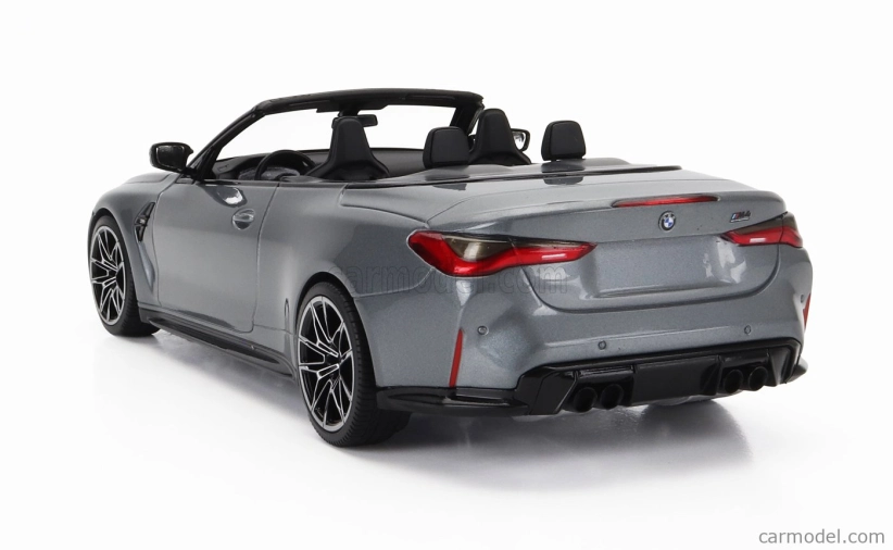 Minichamps BMW radu 4 M4 (g83) Cabriolet 2020 1:18 Grey Met