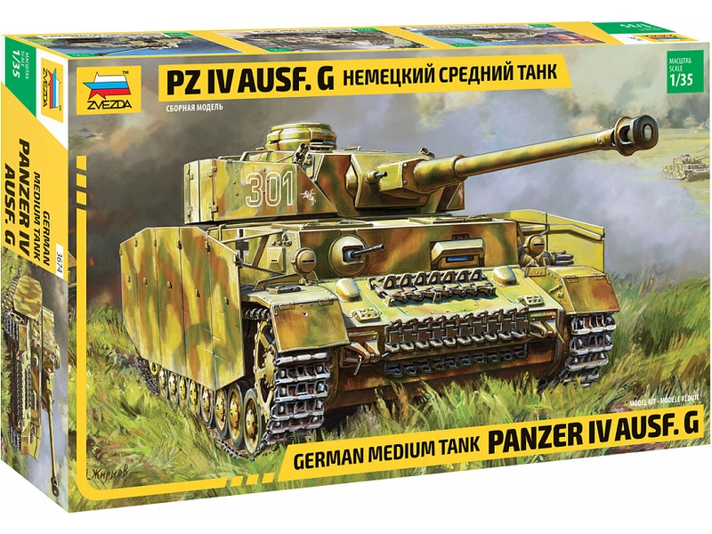 Zvezda Panzer IV Ausf.G (1:35)