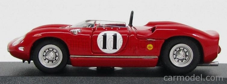 Art-model Ferrari 250p Spider N 11 Riverside 1963 J.surtees 1:43 Červená