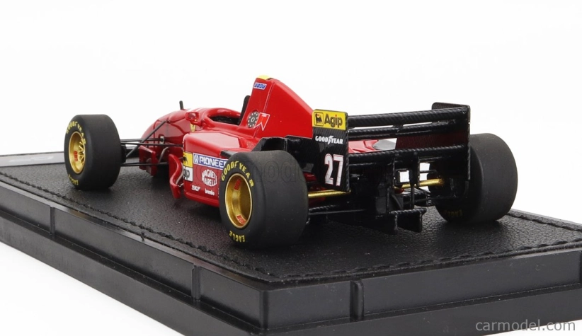 Gp-replicas Ferrari F1  412t2 N 27 Season 1995 Jean Alesi 1:43 Red