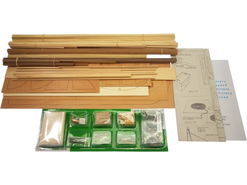 Mantua Model Victory šalupa 1:16 kit