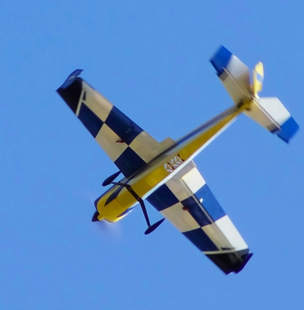 RC letadlo 74" Slick 580 EXP 1,87m, žlutá/modrá