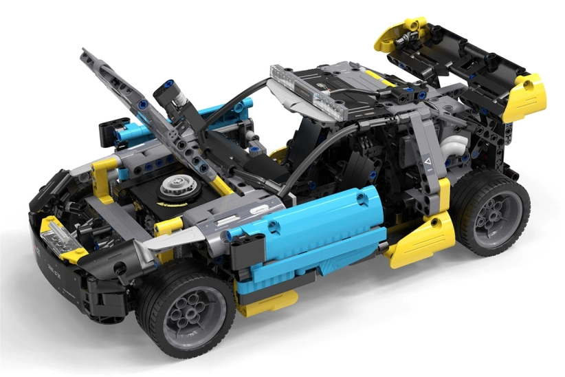 RC auto Cyber Night Wild Wolf - Stavebnice z kostek
