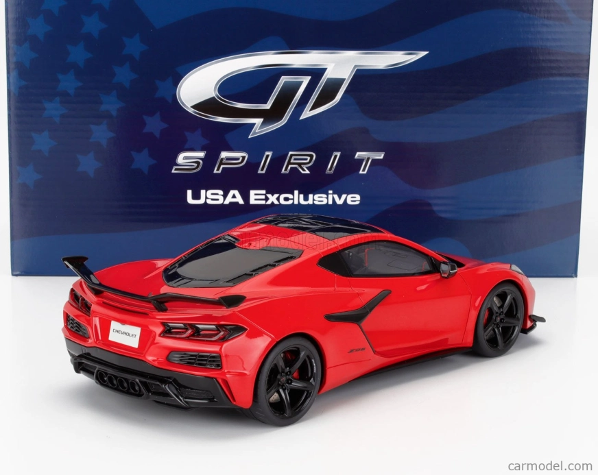 Gt-spirit Chevrolet Corvette Z06 Coupe 2023 1:18 Torch Red