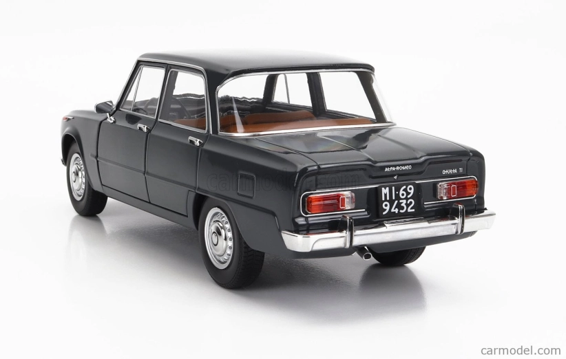 Mitica-diecast Alfa romeo Giulia 1.6 Ti 1962 1:18 Grigio Grafite - Grey