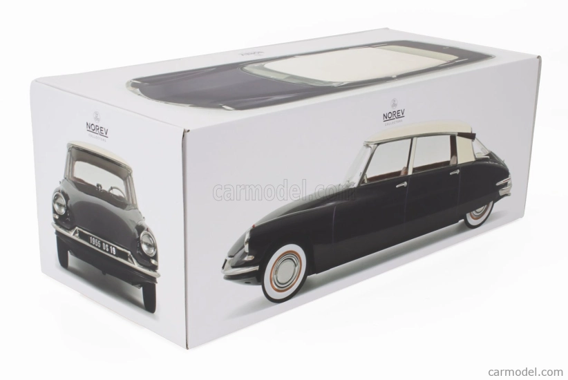 Norev Citroen Ds19 1955 1:12 Purple Champagne