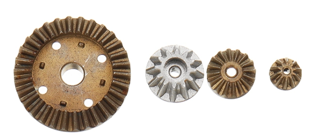 Kompletní sada ozubení do obou diferenciálů pro Across, bronzová