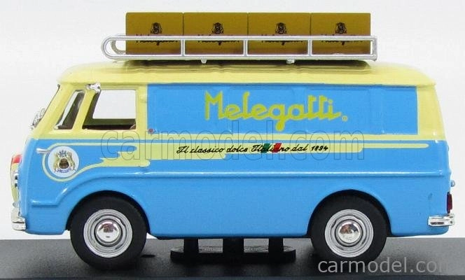 Edícia Alfa Romeo 2 Van 1956 - Il Classico Dolce Italiano Melegatti 1:43 Svetlo modrá žltá