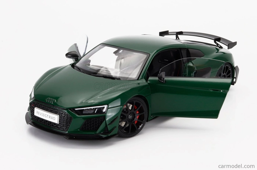 Nzg Audi R8 Coupe Gt 2019 1:18 Green Met