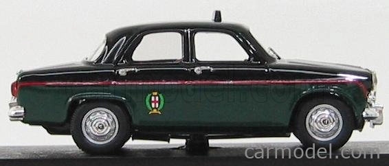Rio-models Alfa romeo Giulietta Taxi Milano 1959 1:43 čierno-zelená