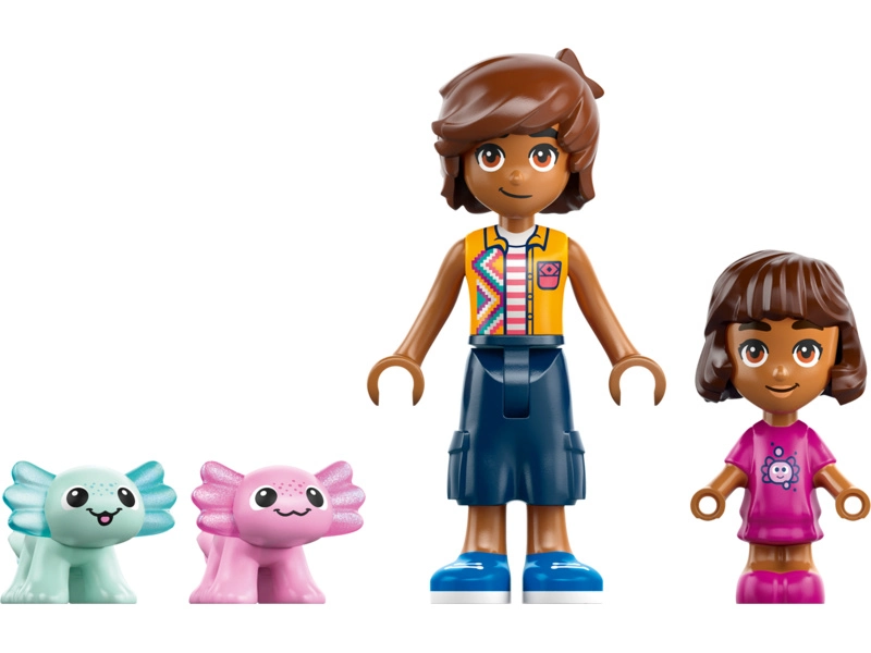LEGO Friends – Dobrodružný čln s axolotlami