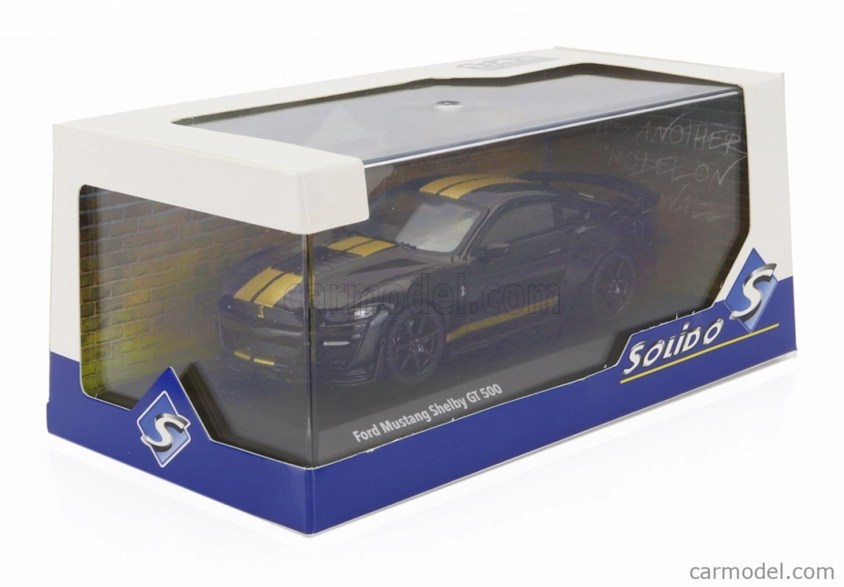 BAZAR – Solido Ford USA Mustang Shelby GT500 Coupe 2020 1:43 Čierne zlato