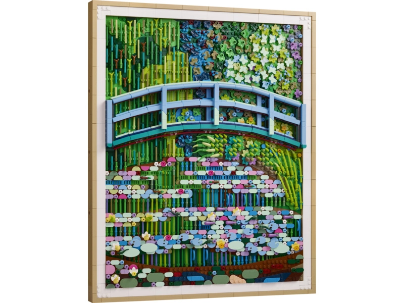 LEGO Art - Claude Monet – Most nad jezírkem s lekníny