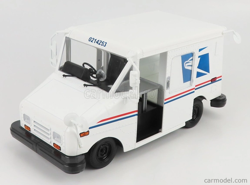 Greenlight Grumman Llv Truck Van Usps Mail Post 2010 1:18 Bílá