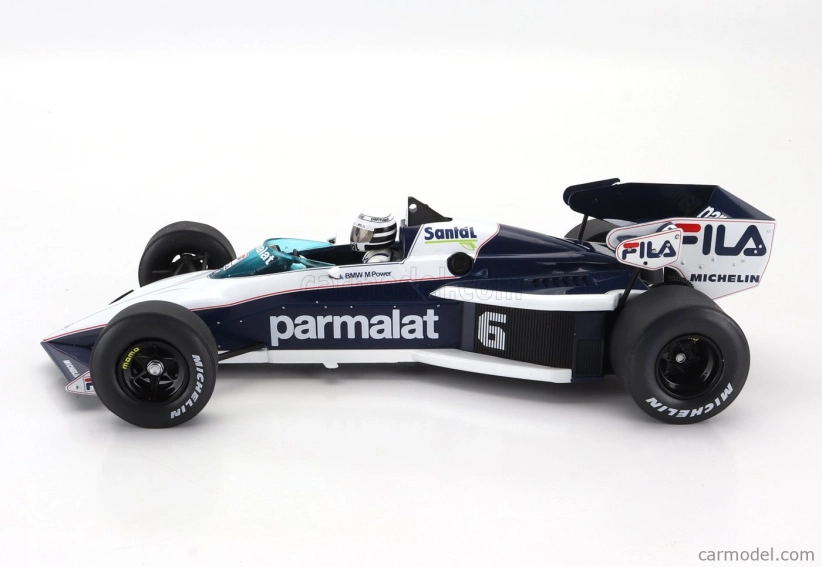Mcg Brabham F1 Bt52 Parmalat N 6 Winner South African Gp 1983 Riccardo Patrese 1:18 Bílá Modrá