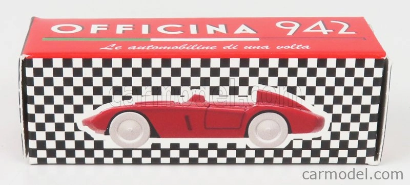Officina-942 Ferrari 750 Monza Spider 1955 1:76 Červená