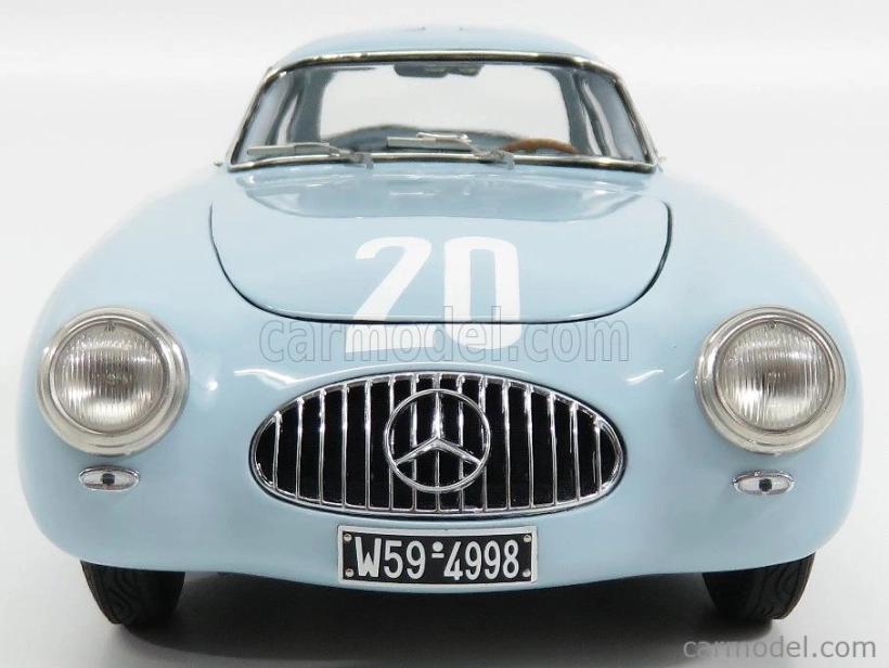 Cmc Mercedes benz 300sl (w154) Team Daimler-benz Ag N 20 2nd Bern Gp 1952 H.lang 1:18 Light Blue