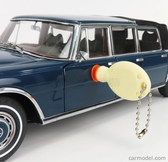 Cmc Mercedes Benz S-class 600 Pullman (w100) Landaulet Soft-top Semiconvertible 1969 1:18 Modrá