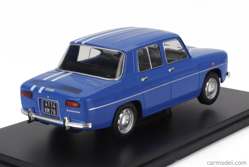 Edicola Renault R8 Gordini 1966 - Con Vetrina - With Showcase 1:24 Blue