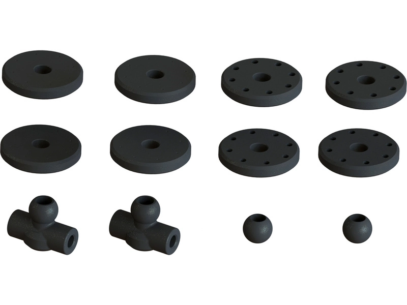 Arrma tlmič 16 x 77 mm s olejom 2000 cSt (2)