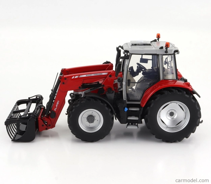 Universal hobbies Massey ferguson Mf5s.115 Tractor With Front Loader 2022 1:32 Červená Šedá