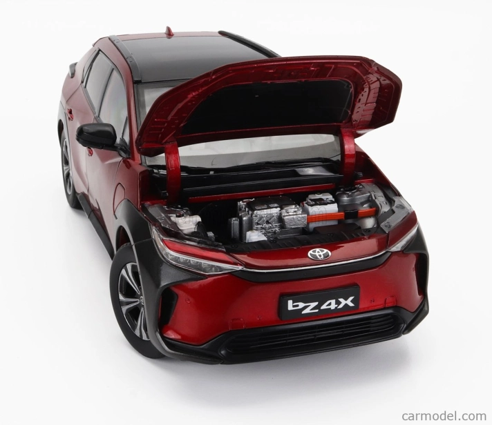 Sun-star Toyota Bz4x 2022 1:18 Red