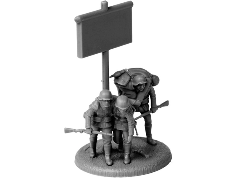 Zvezda figúrky – nemecký zdravotný tím 1941 – 1943 (1:72)