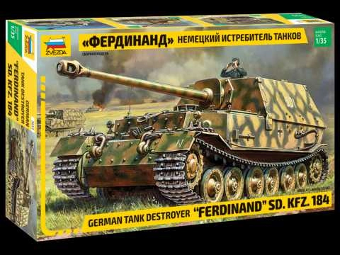 Zvezda SdKfz 184 Ferdinand (1:35)