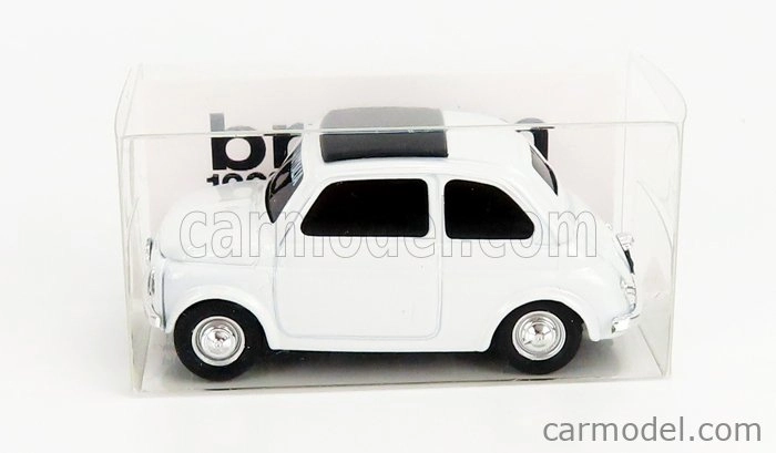Brumm Fiat 500 1965 - Viva L'italia 150th Anniversario Italia 1861 - 2011 1:43 Bílá