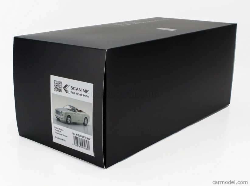 Kyosho Rolls royce Phantom Drophead Cabriolet 2-dverový 2013 1:18 Anglicky White