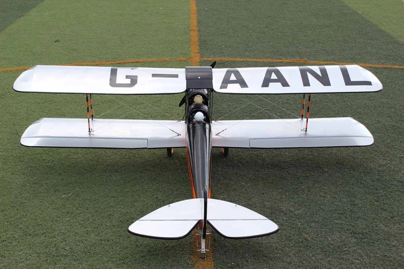 DH-60 Gipsy Moth 1,7 m oranžová/čierna