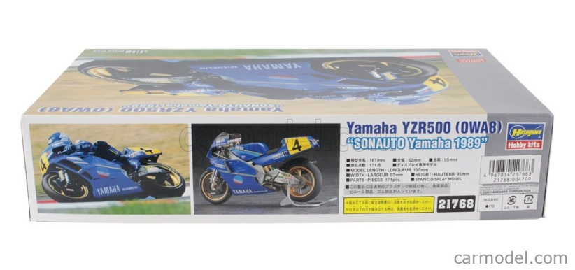 Hasegawa Yamaha Yzr500 N 4 1989 1:12 /