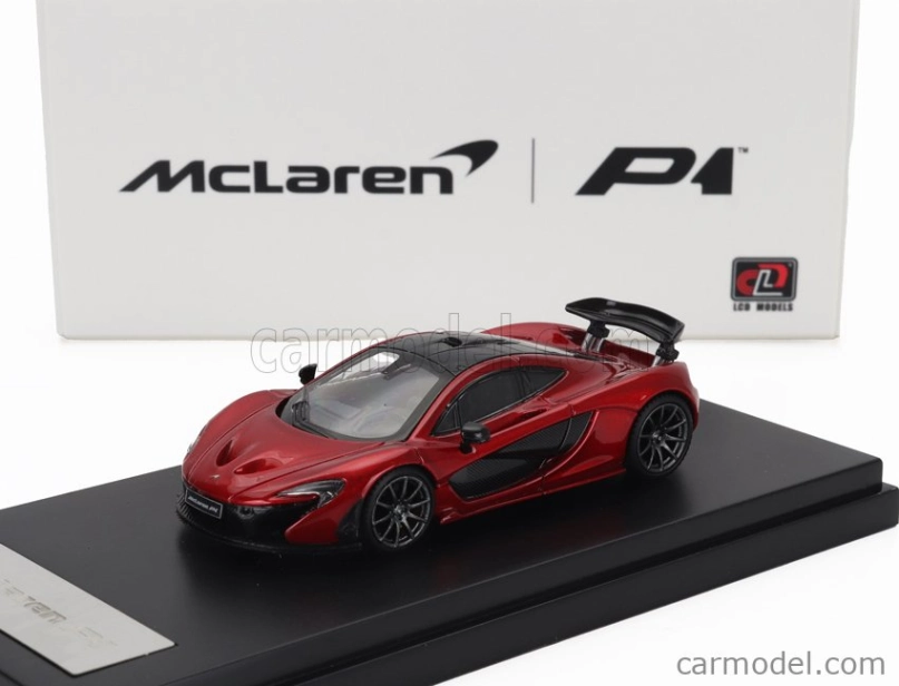 LCD model Mclaren P1 2013 1:64 Red
