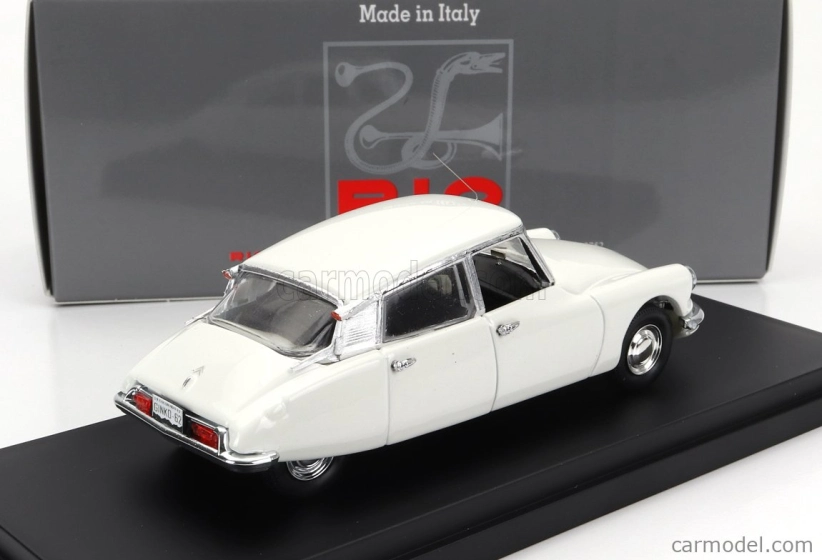 Rio-models Citroen Ds19 1962 - Osobné auto Ispettore Ginko 1:43 Biela