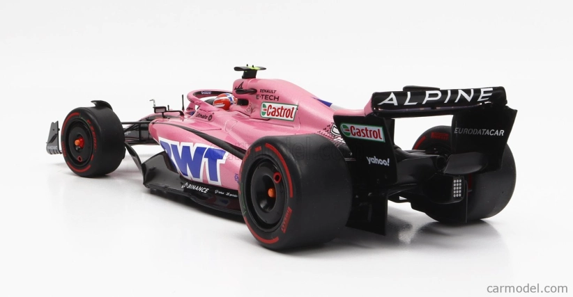 Solido Renault F1 A522 Team Alpine Bwt N 31 Saudi Arabia Gp 2022 Esteban Ocon 1:18 Ružová