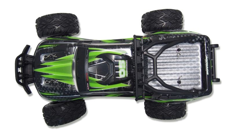 RC auto X-King PRO monstertruck, zelená