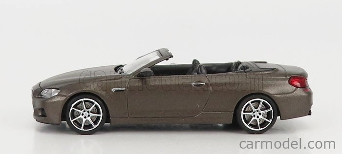 Minichamps BMW radu 6 M6 Cabriolet Open (f13) 2015 1:87 Grey Met
