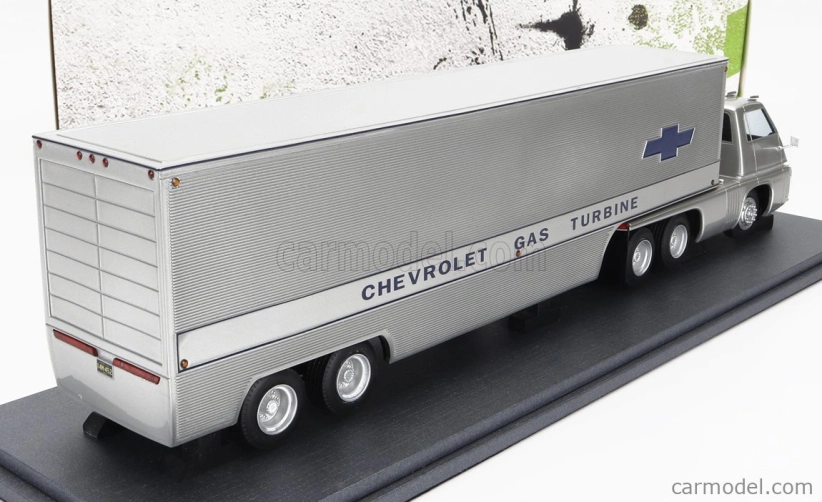 Autocult Chevrolet Titan Iii Turbo Truck Car Transporter Usa 1966 1:43 Silver