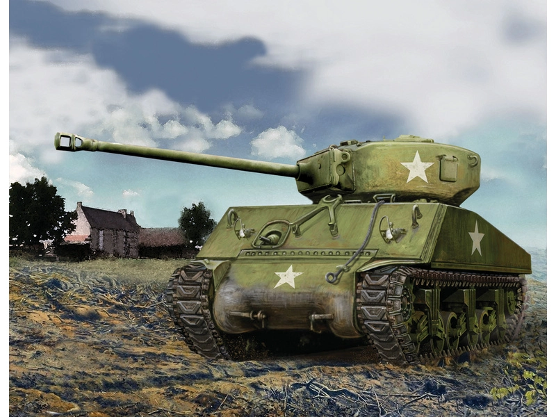 Zvezda Snap Kit – Sherman M-4 (1:100)