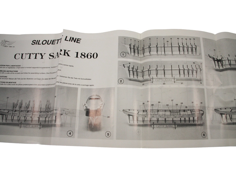 Mantua Model Cutty Sark Le Piccole 1:100 kit