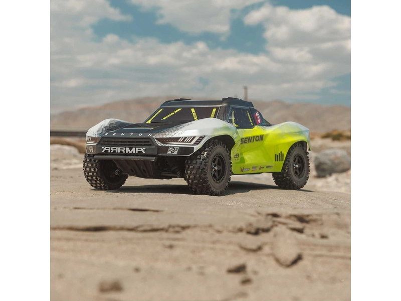 RC auto Arrma Senton 223S BLX 4WD 1:10 RTR DSC, červené