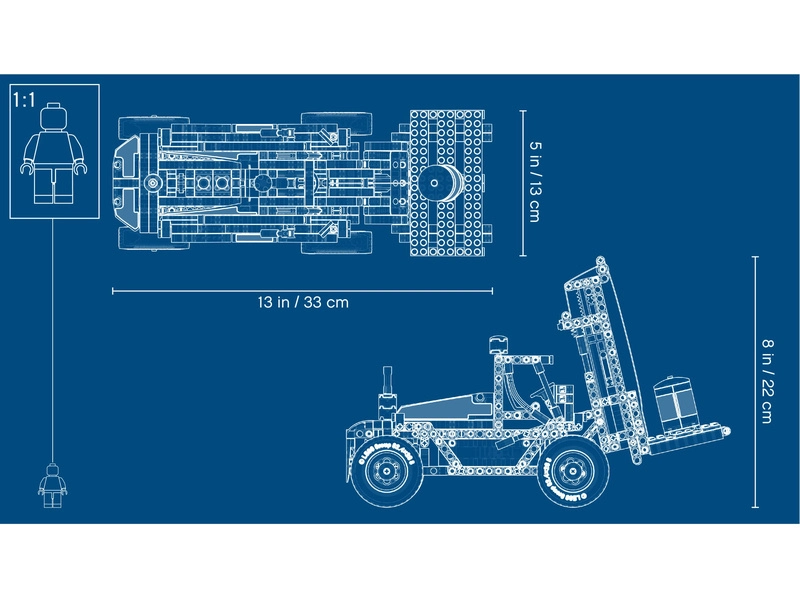 LEGO Technic - Výkonný vysokozdvižný vozík