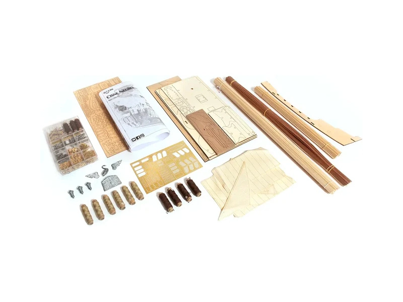 OCCRE Black Swan pirátská loď 1:75 kit