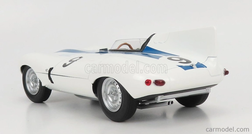 Cmr Jaguar D-type 3.4l Team Briggs Cunningham N 9 1:18, bílá