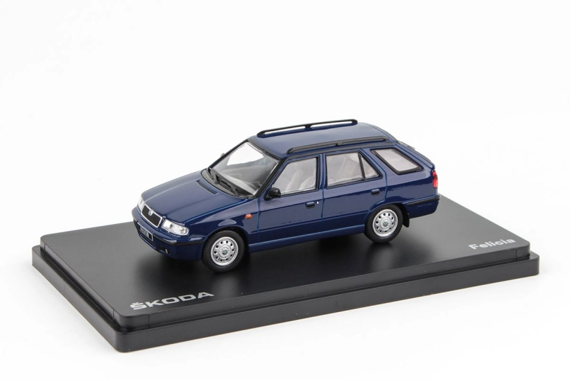 Abrex Škoda Felicia FL Combi (1998) 1:43 – modrá námorná