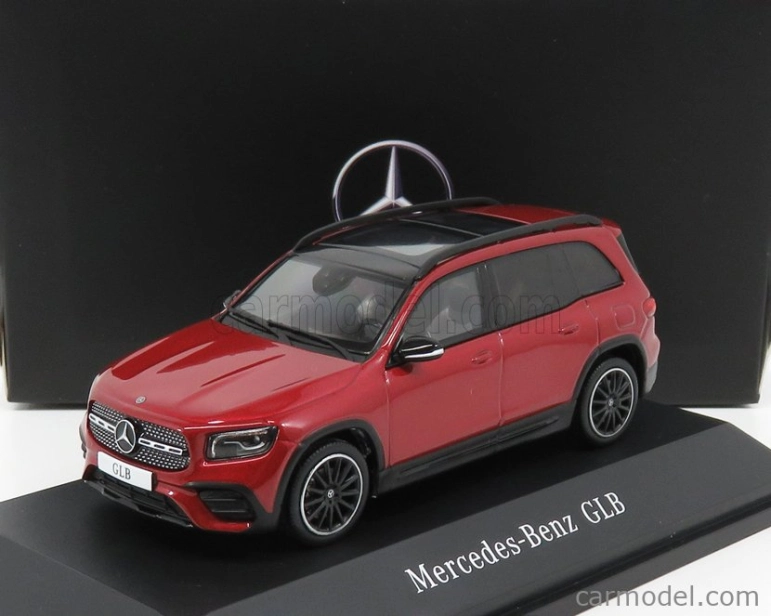 Spark-model Mercedes Benz Glb-class (x247) 2019 1:43 Designo Patagonia Bright Red