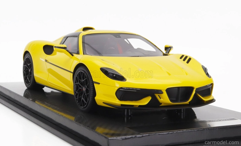 Tecnomodel Touring Superleggera Arese Rh95 (podvozok a motor Ferrari F-12) 2021 1:18 žltá