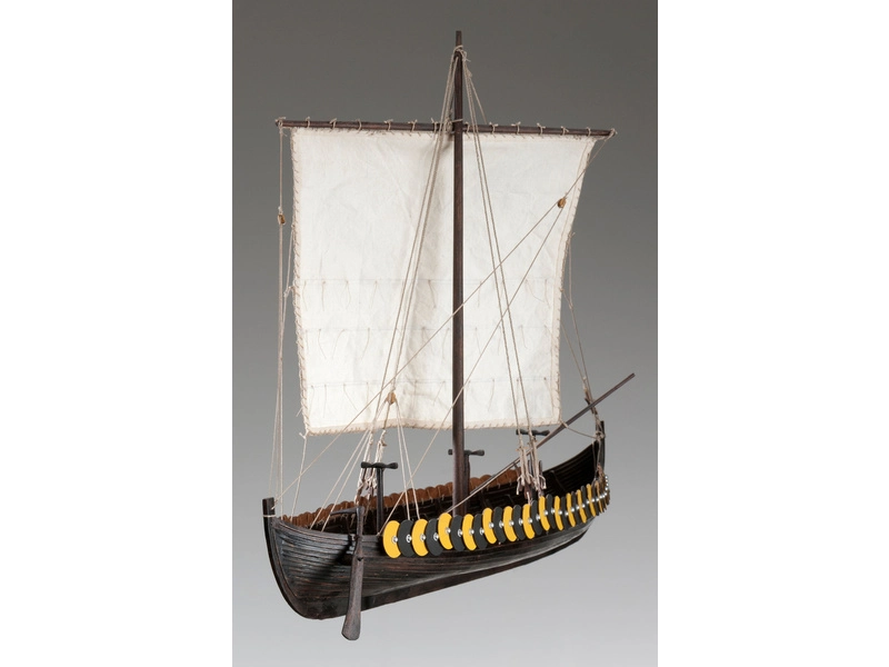 Dušek vikingská loď Gokstad 1:35 kit